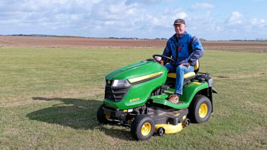 Die letzte Mahd der Saison