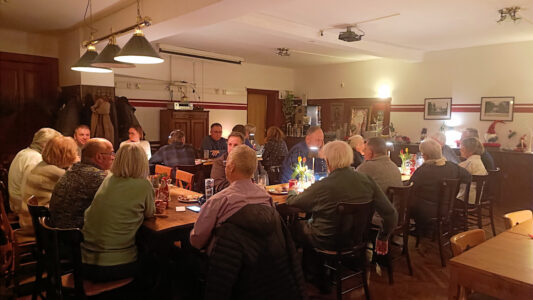 Der gemütliche Gastraum