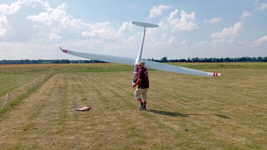 Ein imposanter 6 Meter Segler