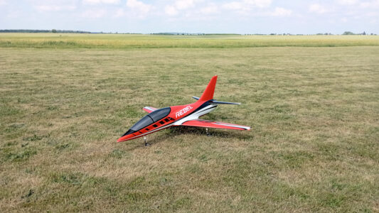 Konnte leider wegen unseres Rasens nicht abheben