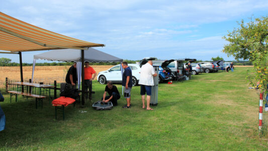 Aufbau der Schattenspender