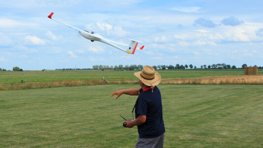 Eberhard beim Handstart
