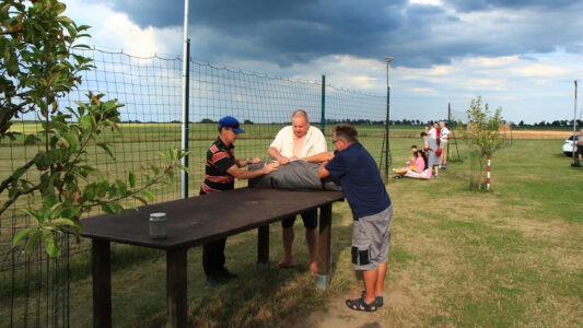 Es wird langsam eingepackt