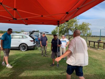 Steht alles gerade und fest?