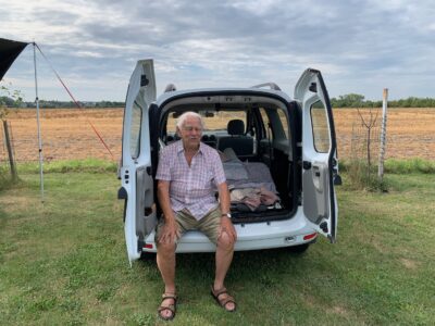 Jürgen bei einer Rast