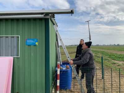hoch hinaus zum Dachrinne abdichten