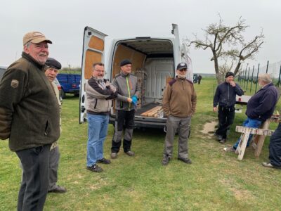 Alle sind bereit für die Aufgaben