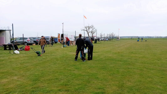 Überall wird gewerkelt