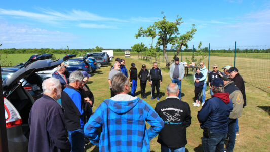 Die morgendliche Begrüßung