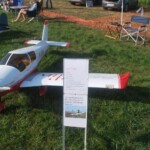 Das Modell der Zlin 143 von Reinhard Bluck