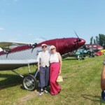 Flieger und Flugzeug